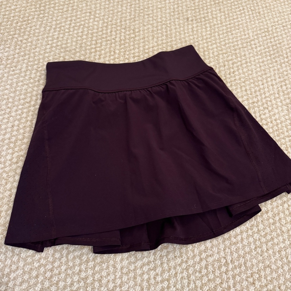 SPANX Dark Purple Mini Size Small Athletic Skort